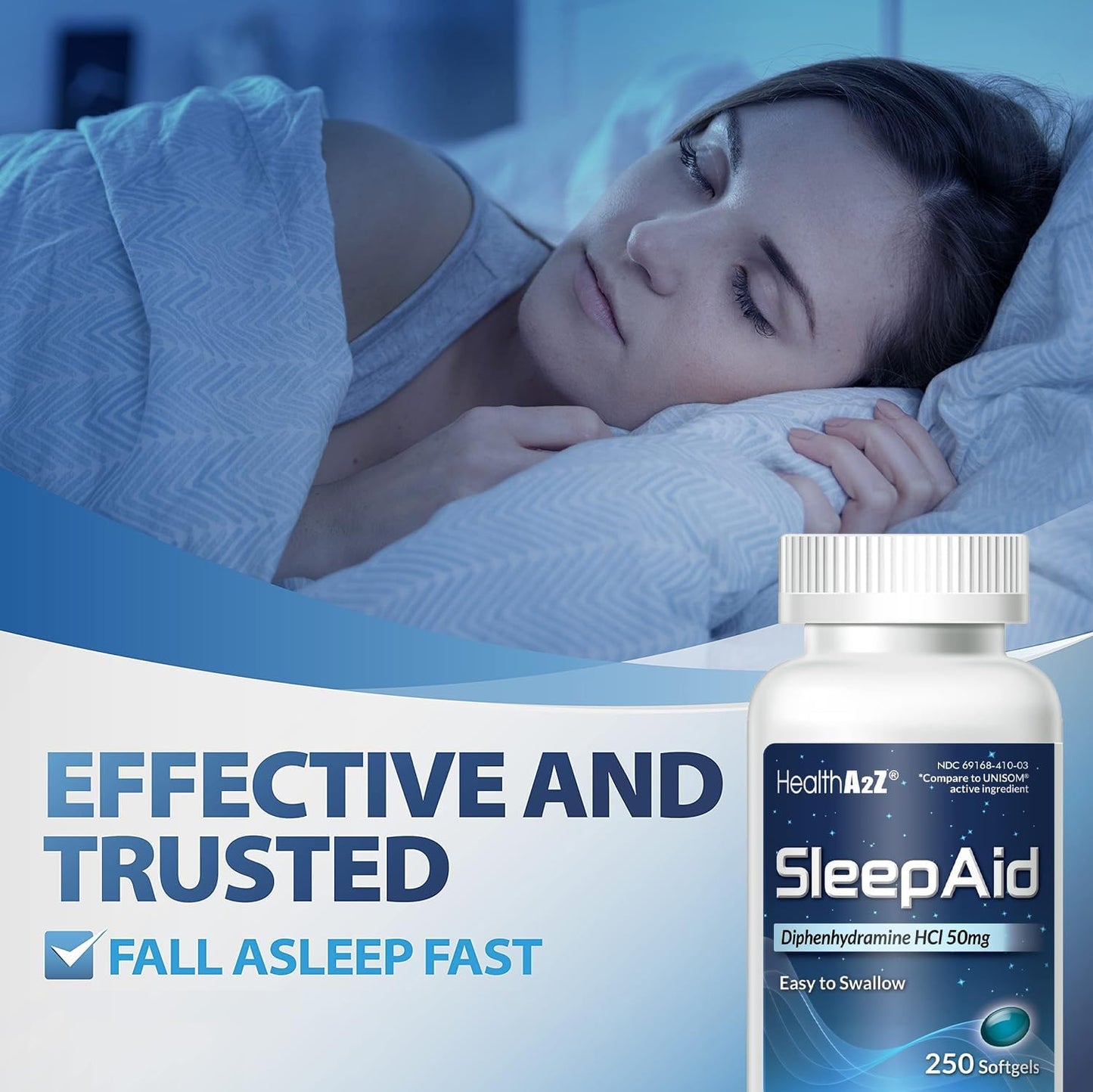 HealthA2Z Sleep Aid, Supports Deeper Restful Sleeping