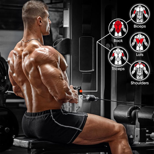 Yes4All Cable Double D Handle Attachment