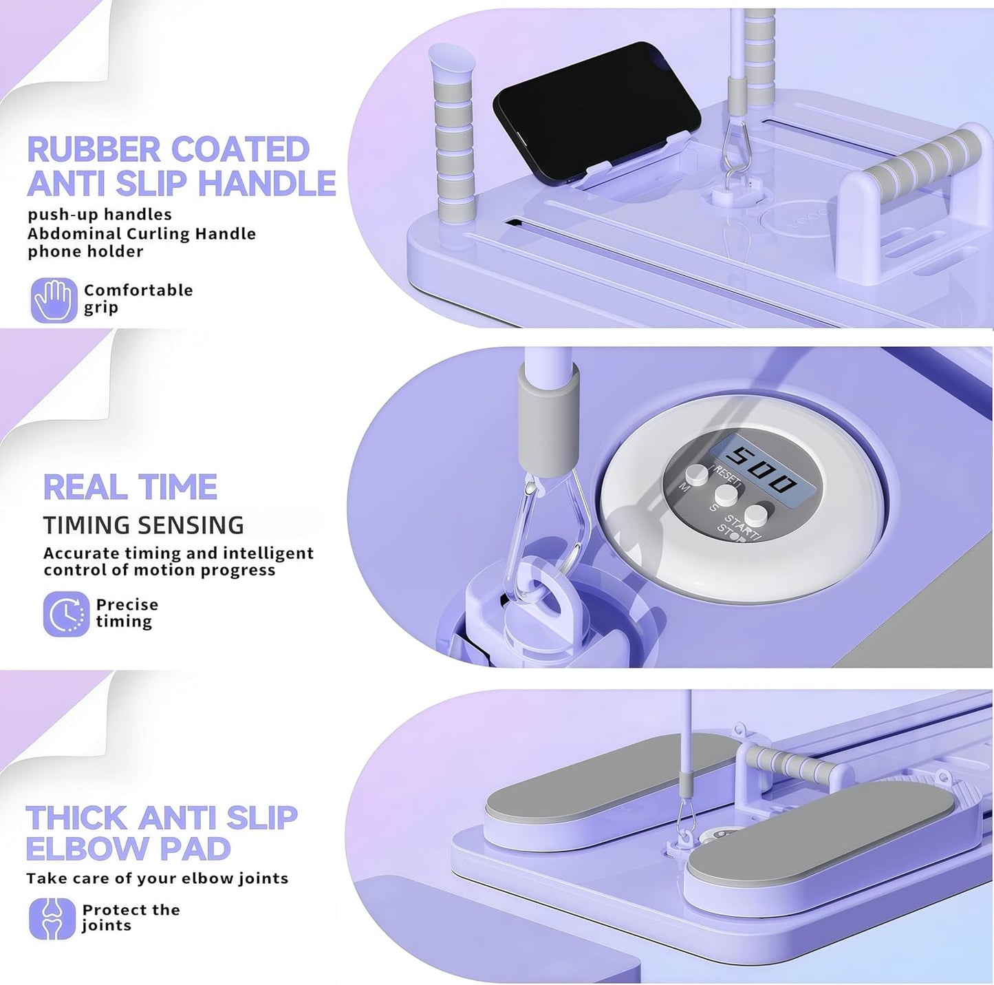 CroyVine Pilates Reformer Board for Home Workout