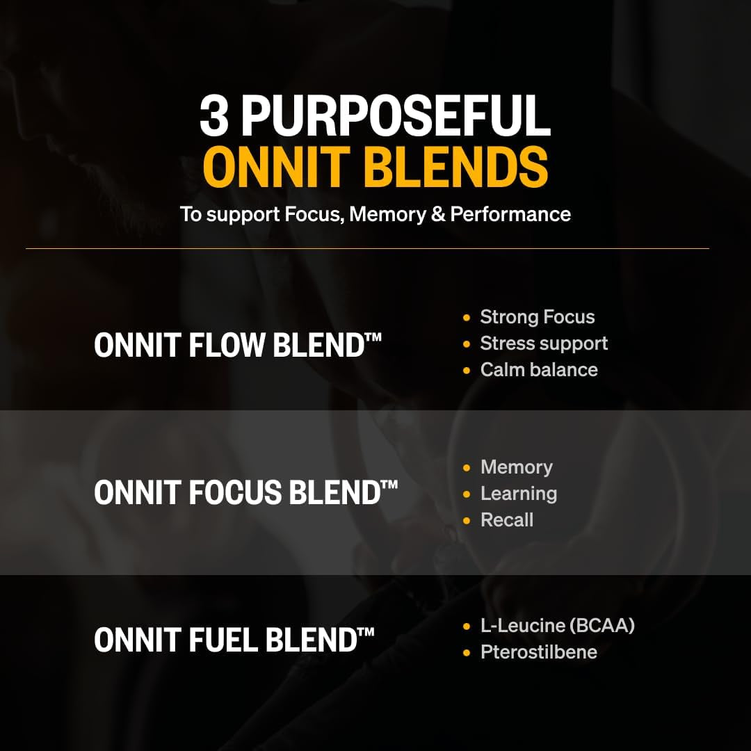 ONNIT Alpha Brain Nootropic Brain Supplement for Focus