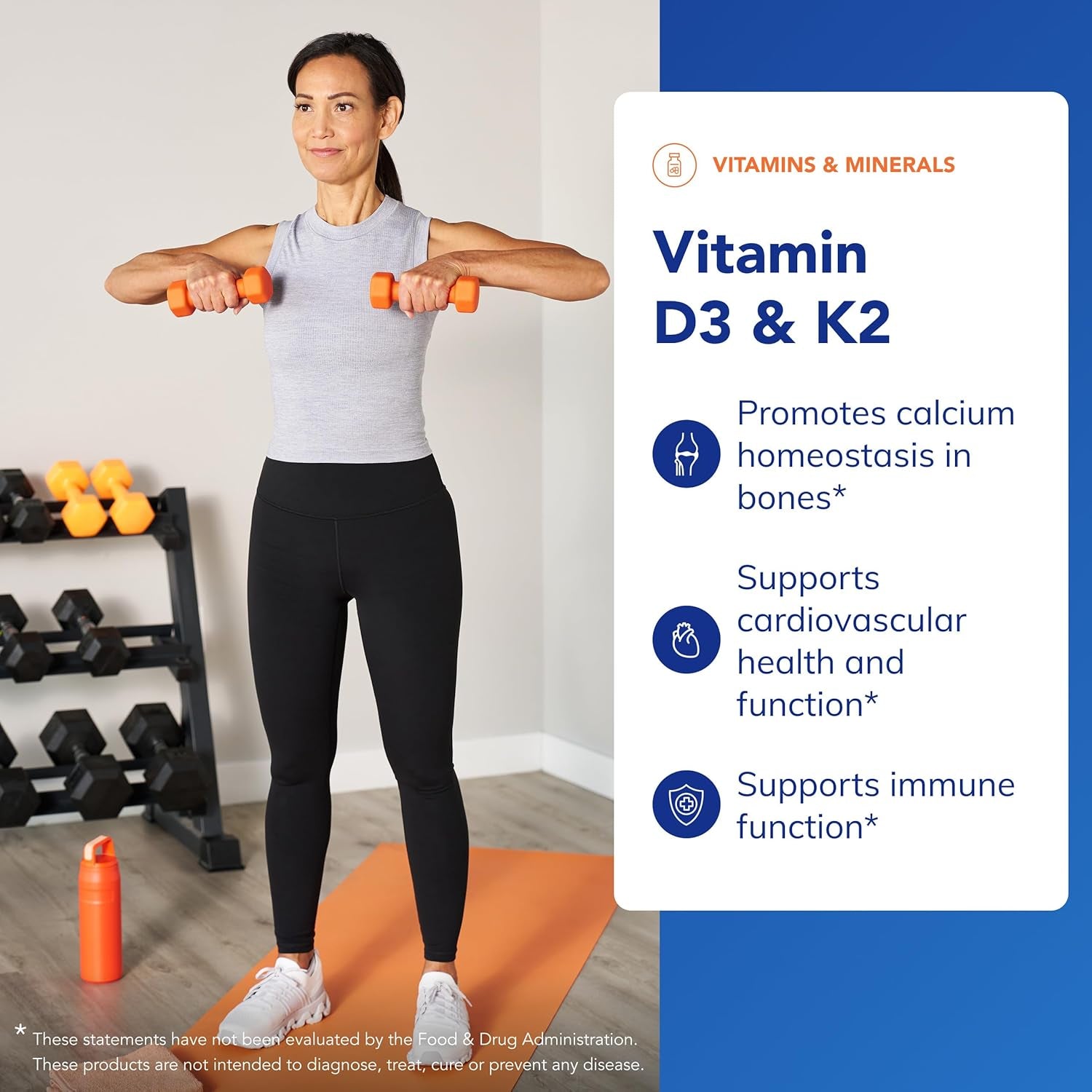 Pure Encapsulations Vitamin D3 & K2 - Bone & Vascular Health Support