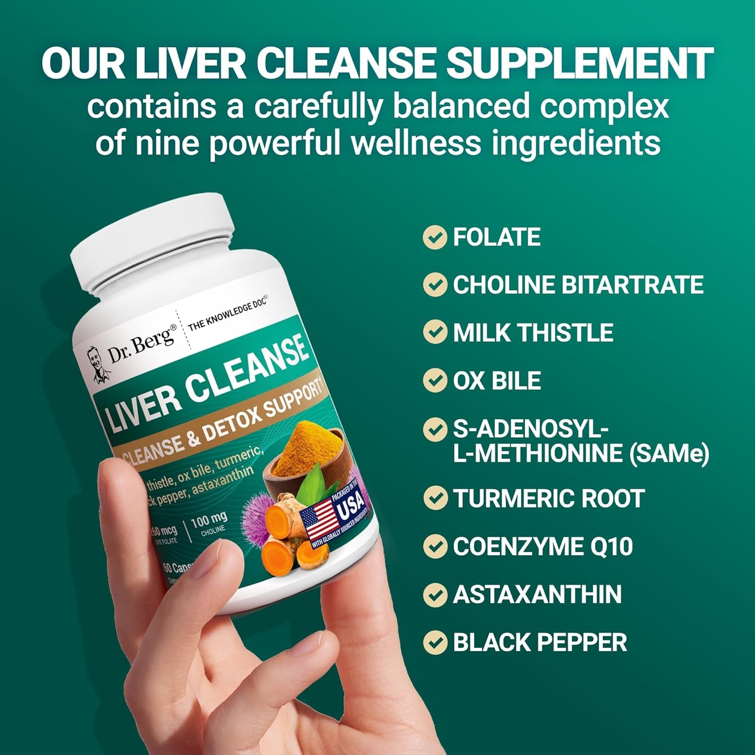 Dr. Berg Liver Cleanse Detox Capsules