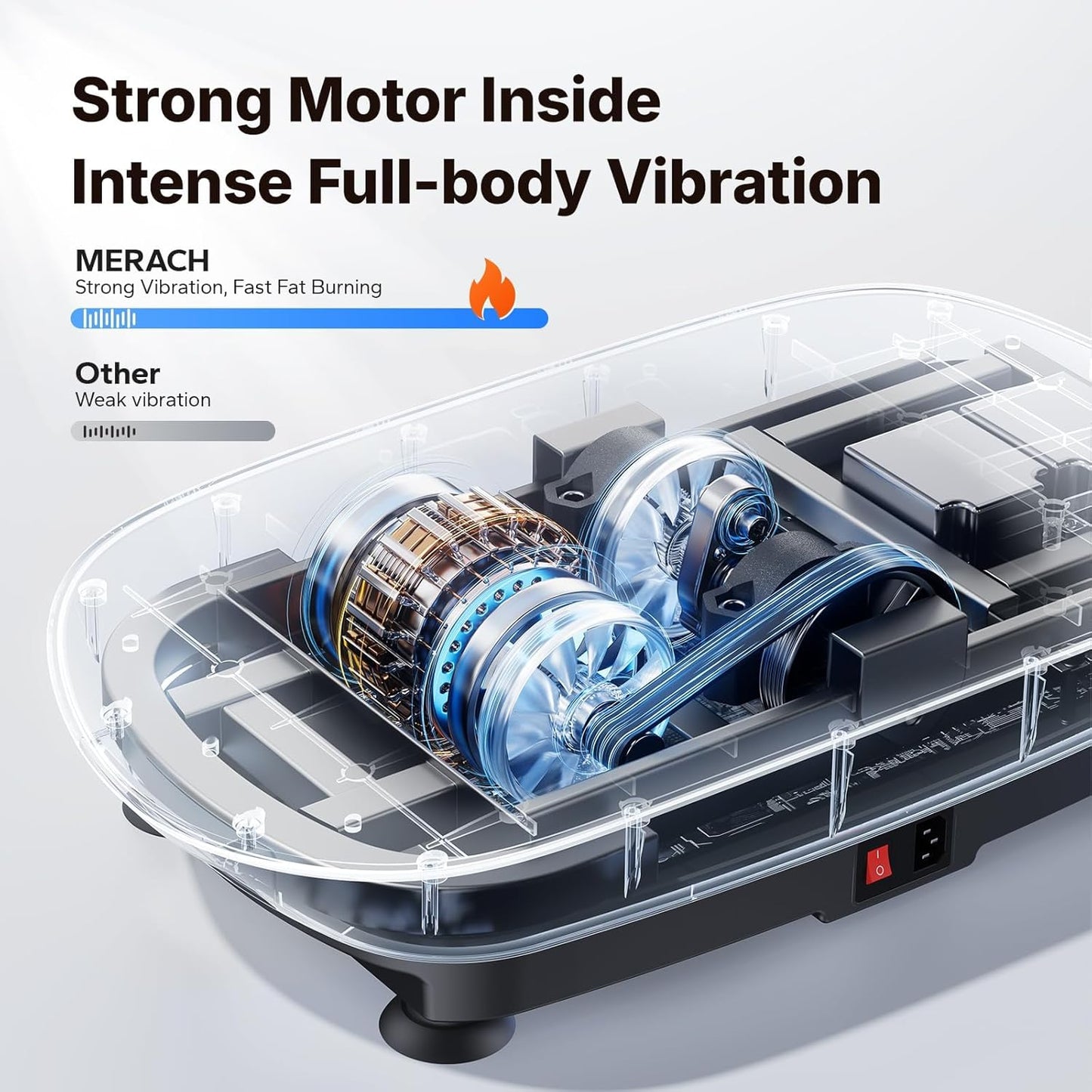 MERACH Vibration Plate Exercise Machine