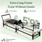 Pilates Reformer, 91" Foldable Reformer Pilates Machine