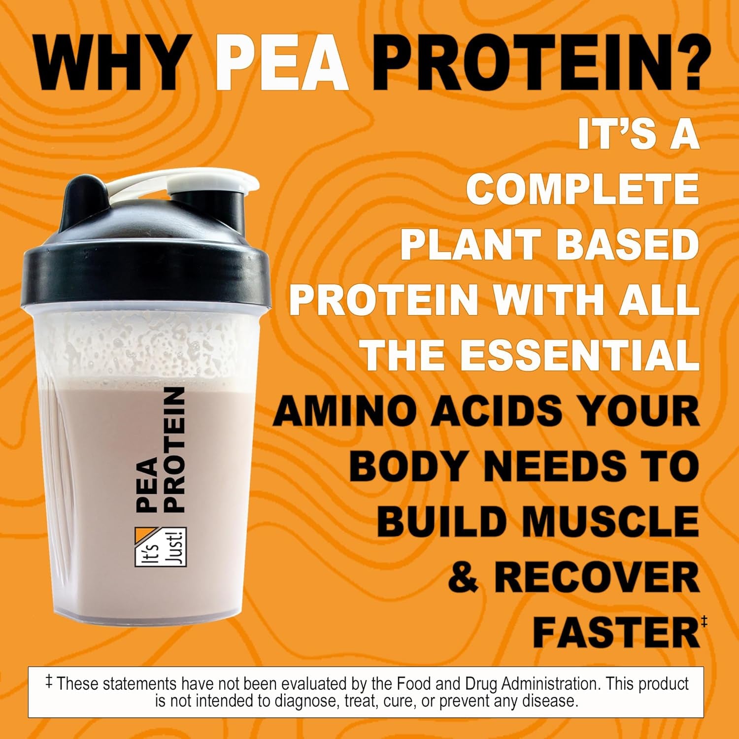 It's Just! Pea Protein Powder - Unflavored