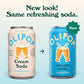 OLIPOP Prebiotic Soda Pop, Cream Soda (12-Cans)