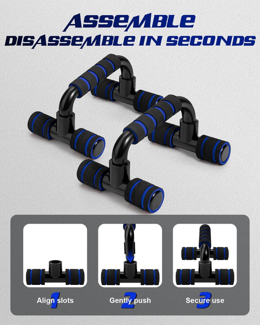 Ergonomic Push up Bars (2 Pack)