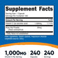 Nutricost Vitamin C with Rose Hips 1025mg