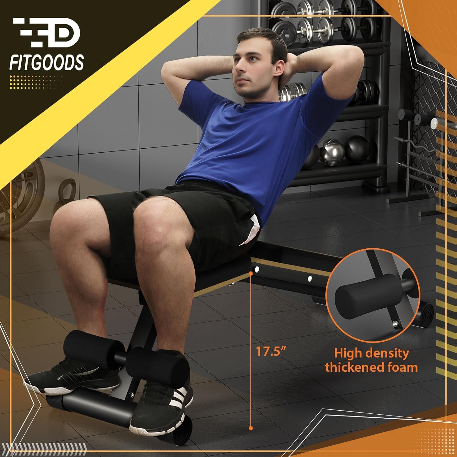 FitGoods Adjustable Weight Bench