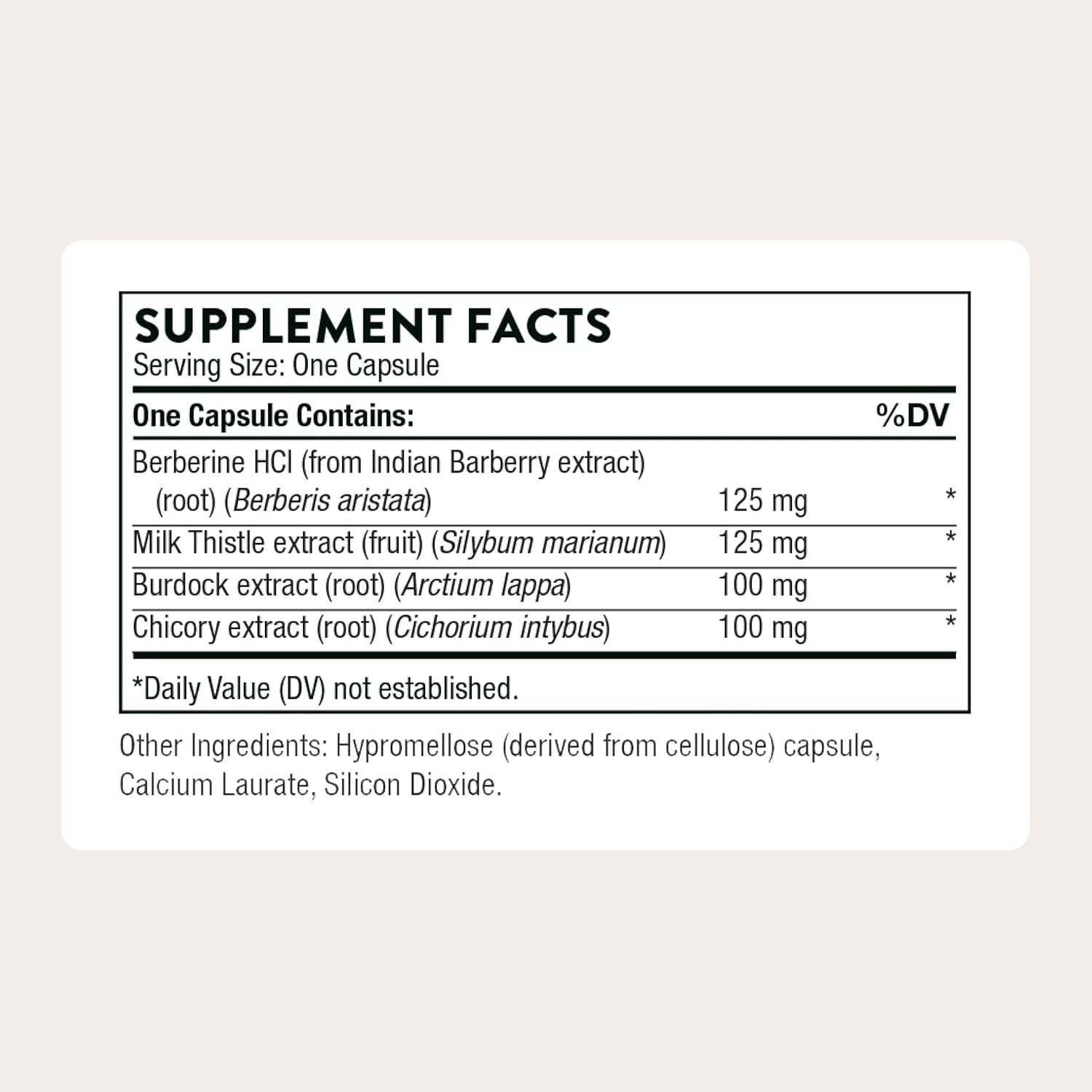 THORNE - Liver Cleanse - Milk Thistle & Berberine Supplement