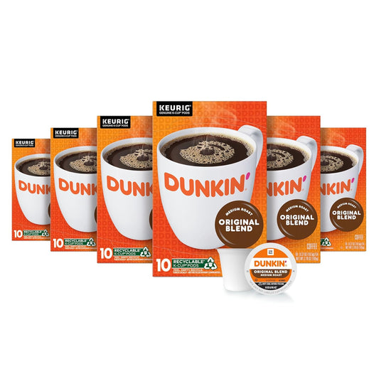 Dunkin’ Original Blend Coffee, Medium Roast, K-Cup Pods