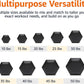 15 Rubber Hex Dumbbell Hand Weight