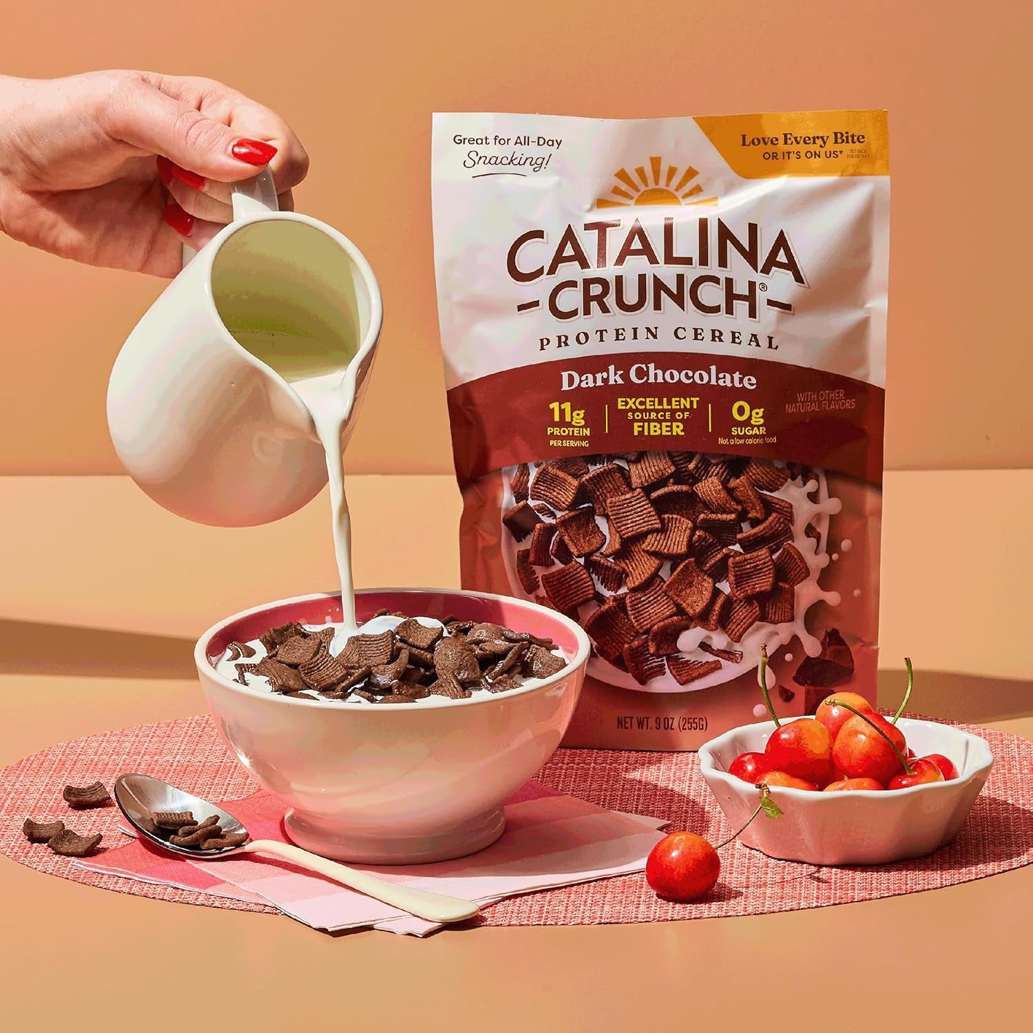 Catalina Crunch Protein Cereal - Dark Chocolate - 9 oz. Bag (Pack of 1)