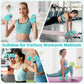 Adjustable Dumbbell Set, 4 in 1 Free Weights Dumbbells Set