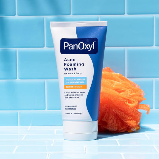 PanOxyl 10% Benzoyl Peroxide Acne Foaming Wash
