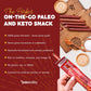 Paleovalley 100% Grass Fed Original Beef Sticks - Delicious Gluten Free Beef Snack