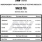 Naked Pea Protein Isolate from North American Farms - 5lb Bulk