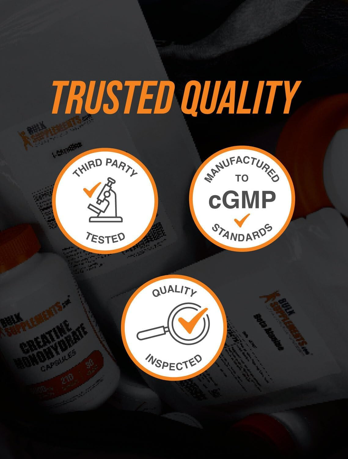 BulkSupplements.com Creatine Monohydrate Powder