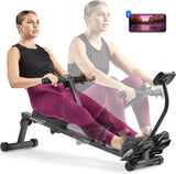 Sunny Health & Fitness Compact Adjustable Rowing Machine