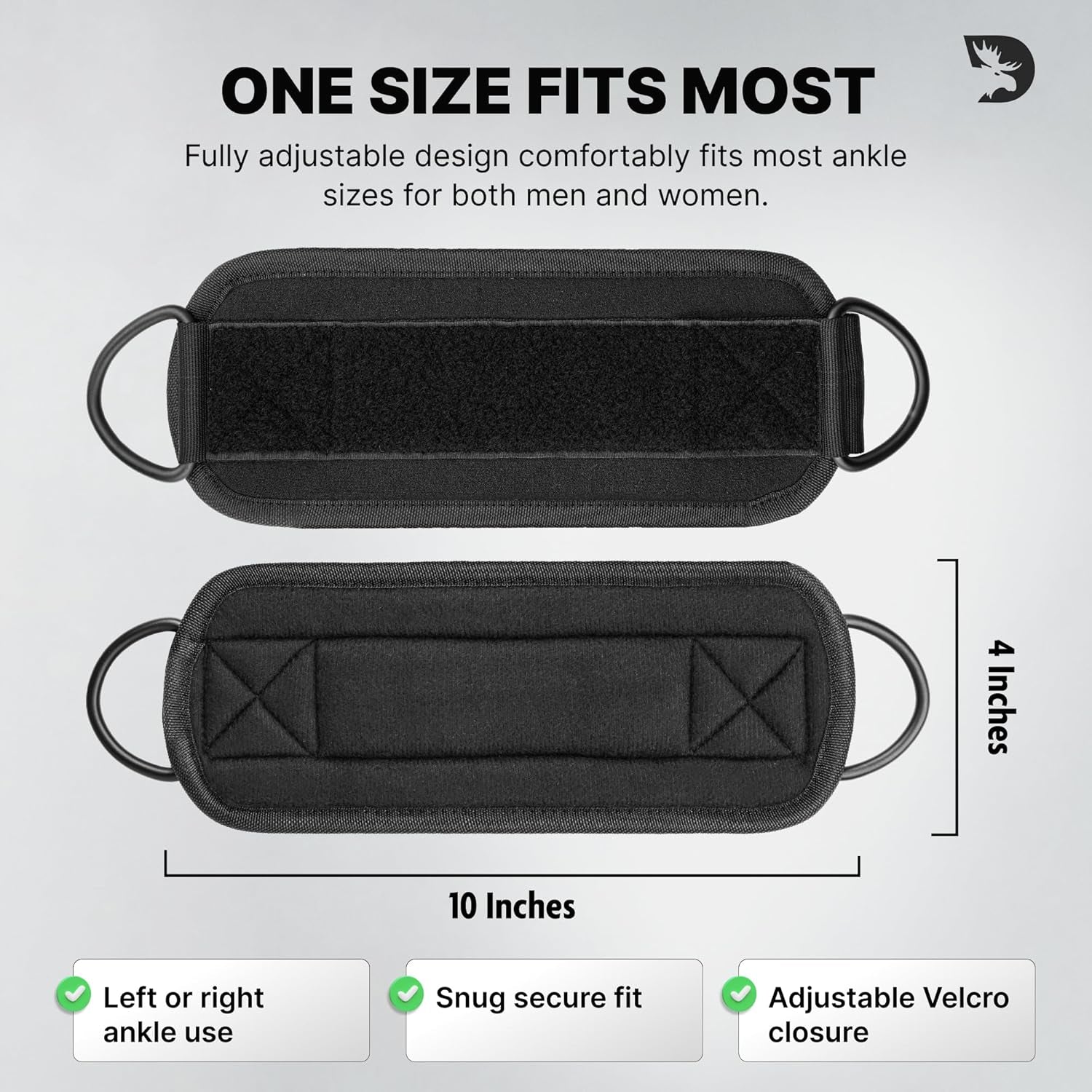 DMoose Fitness Ankle Strap for Cable Machine