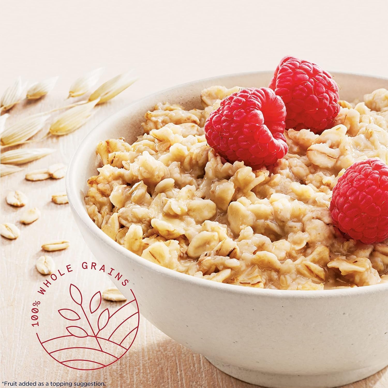 Protein Instant Oatmeal, Cranberry Almond, 12G Protein per Serving (6 Pack)