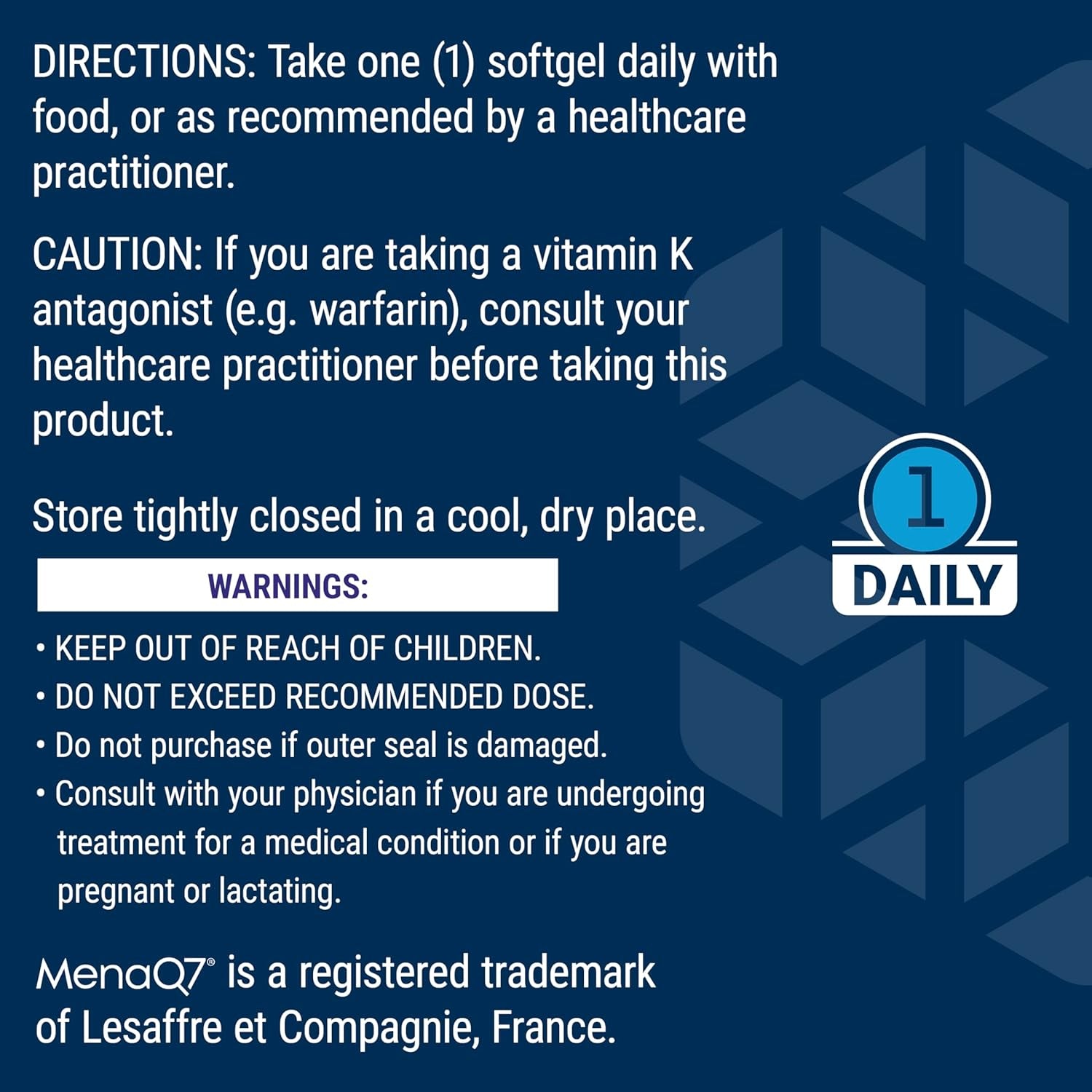 Life Extension Super K, Vitamin K Supplement, 2000 Mcg Vitamin K