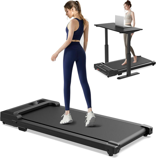 Walking Pad Treadmill for Home - Compact Treadmill with Adjustable Speed Remote