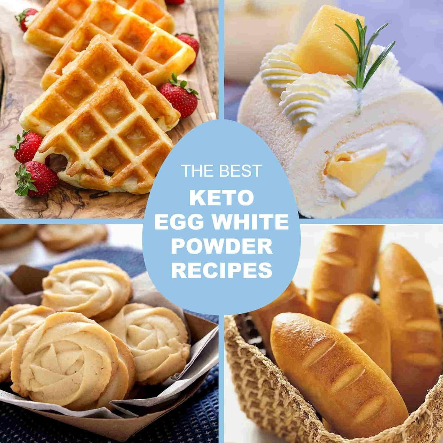 JAYUSS Egg White Protein Powder Unflavored Dried Egg White Powder