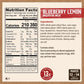 Kodiak Cakes Power Bake, Protein Muffin Mix, Blueberry (Pack of 6)