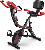 pooboo Folding Exercise Bike