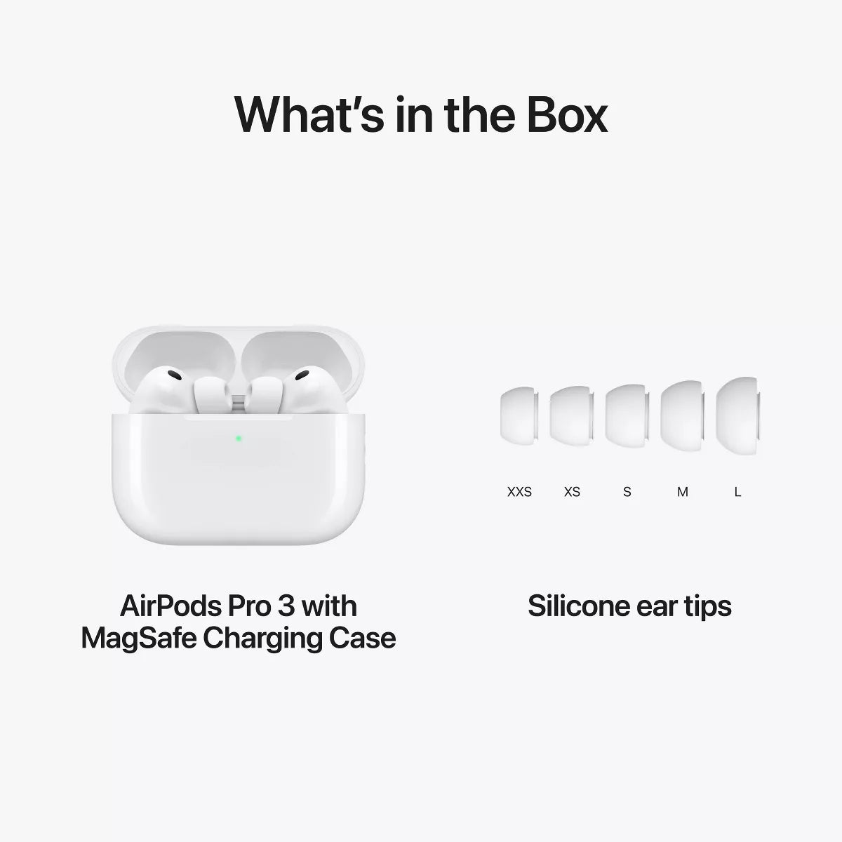 Apple Airpods Pro 3 Wireless Earbuds with Active Noise Cancellation