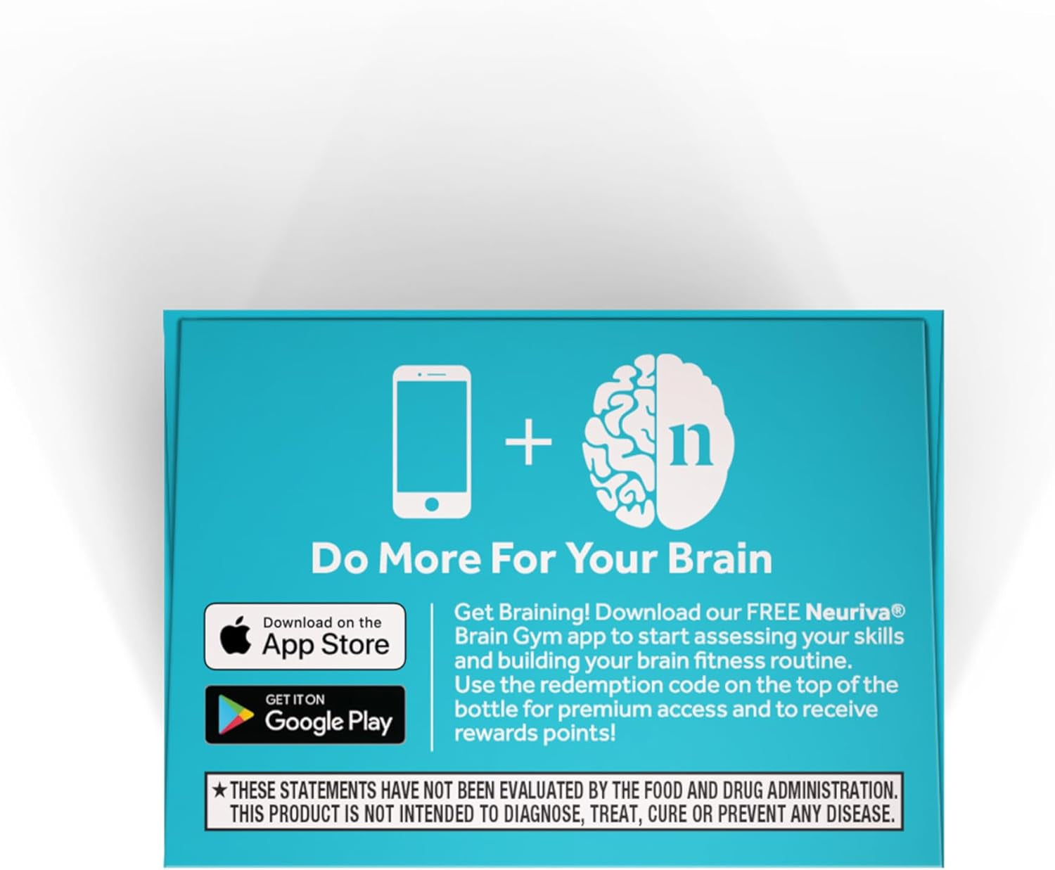 NEURIVA Plus Brain Supplement for Memory, Focus & Concentration + Cognitive Function