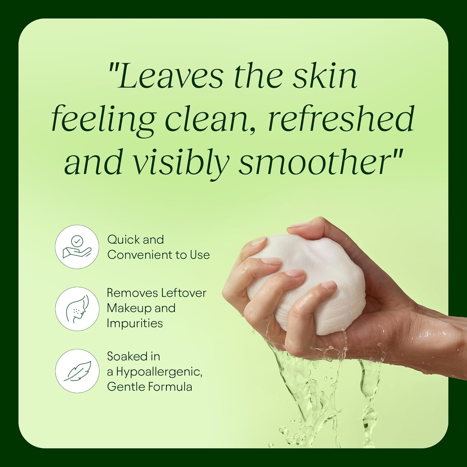 JiYu Toning Polish Pads - Korean Skincare for Dark Spots, Wrinkles & Dull Skin