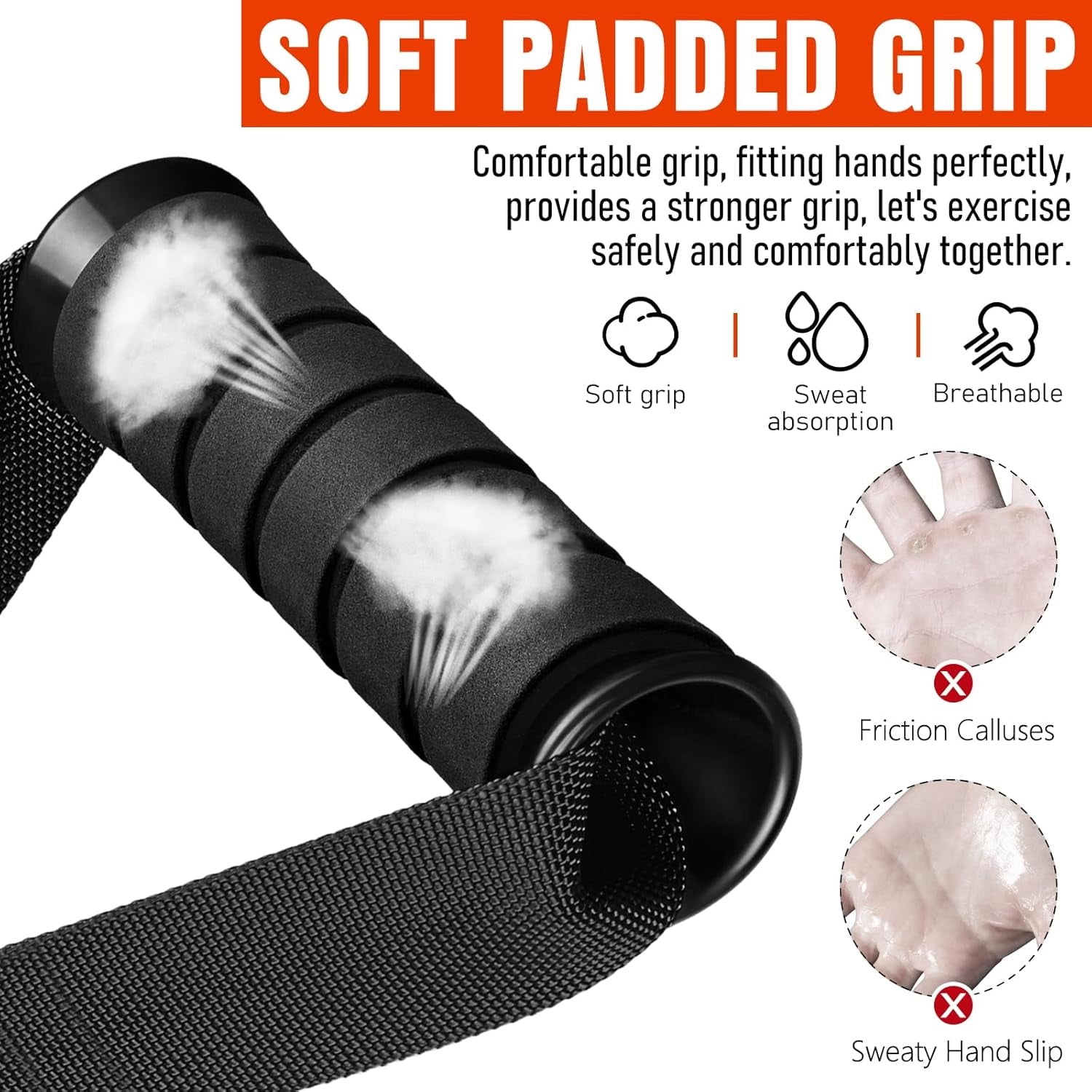 Heavy Duty Exercise Handles
