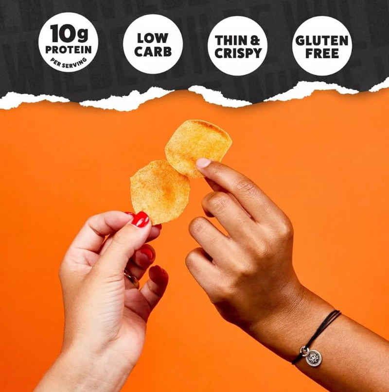 WILDE Protein Chips Variety Pack, High Protein Snacks, Pack of 12