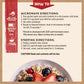Kodiak Peak Instant Oatmeal Packets, Berries & Cream, High Protein (Total of 24 Packets)