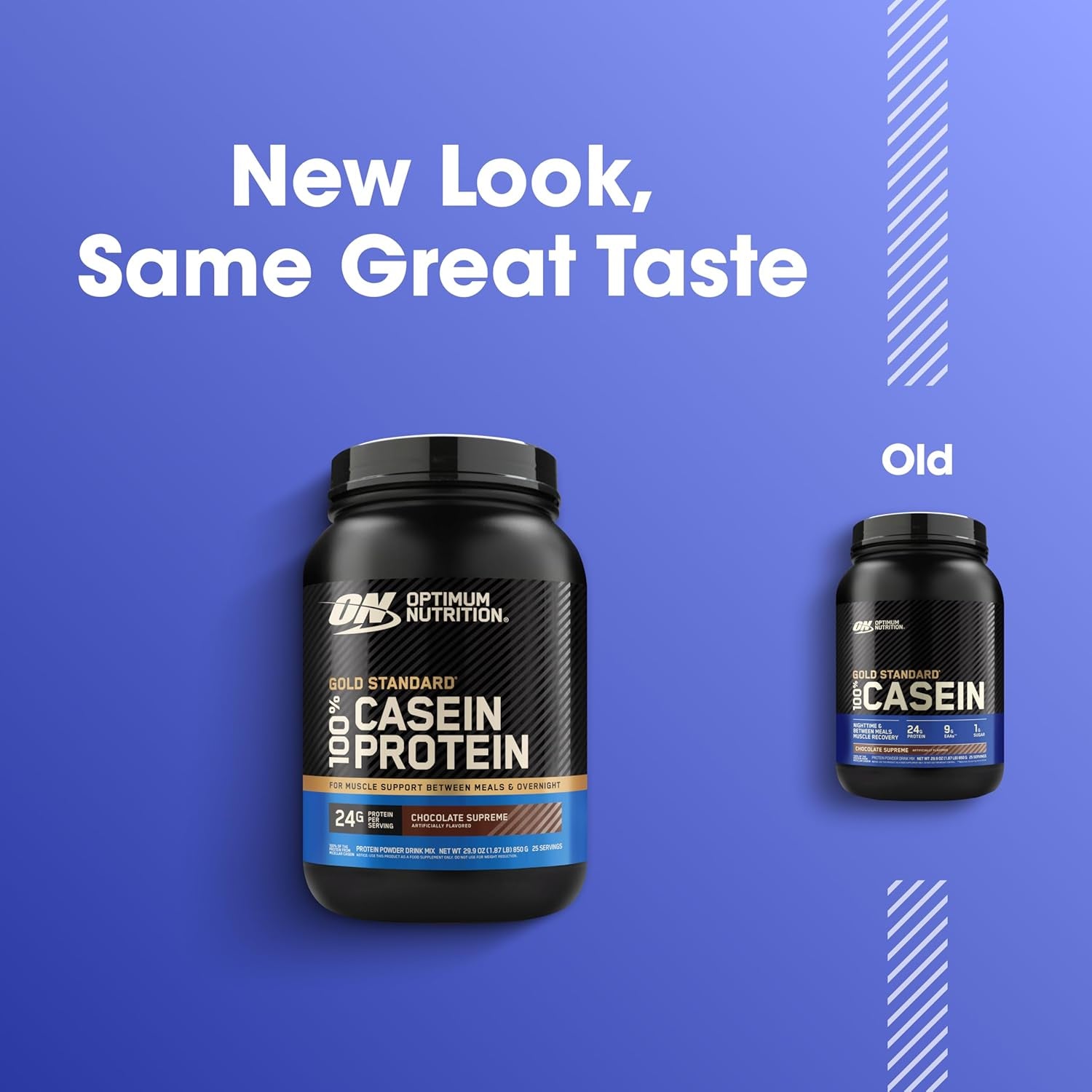 Gold Standard 100% Micellar Casein Protein Powder, Slow Digesting, Helps Keep You Full, Overnight Muscle Recovery, Chocolate Supreme, 2 Pound (Packaging May Vary)