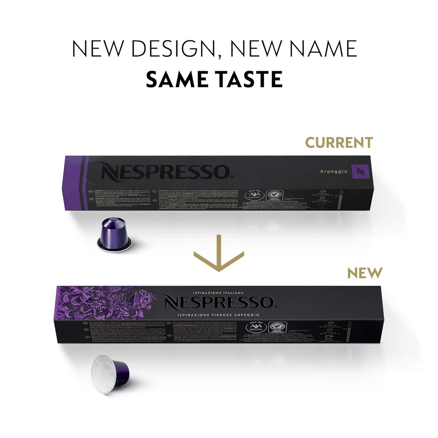 Nespresso Capsules Original Line, Ispirazione Favorites Variety Pack, Medium & Dark Roast Espresso Coffee