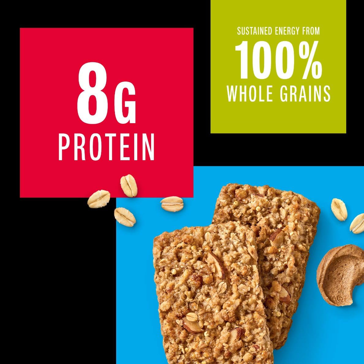KIND Breakfast Protein Bars, Almond Butter, 8G Protein, 6 Count