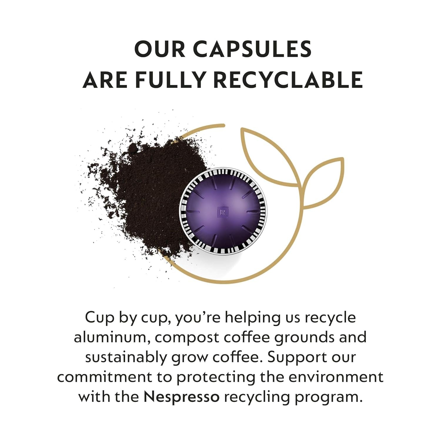 Nespresso Capsules Vertuo, Espresso Bold Variety Pack, Medium and Dark Roast Espresso Coffee, Brews 1.35oz.