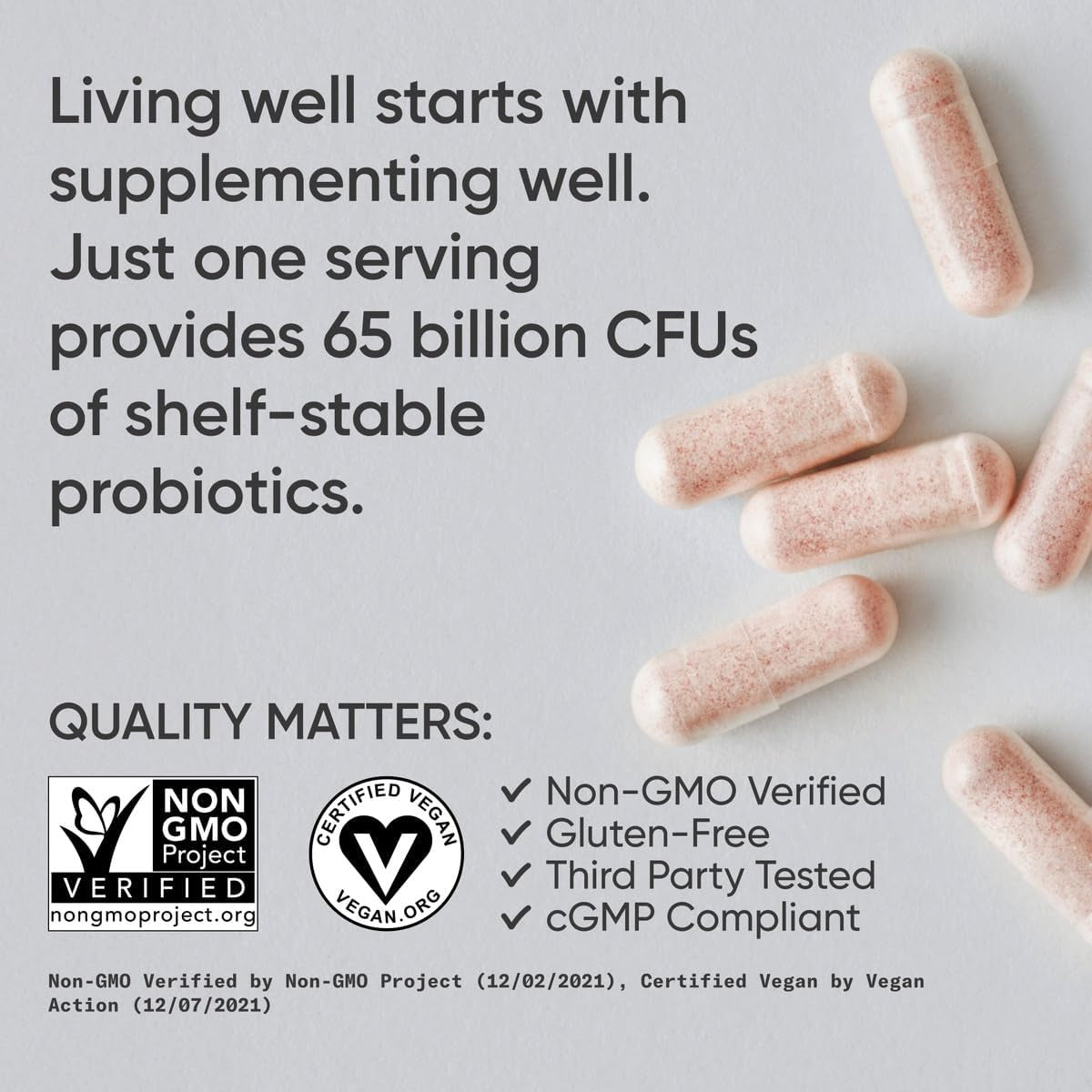 Sports Research® Women'S Probiotics 65 Billion CFU W/Cranberry, 30 Count