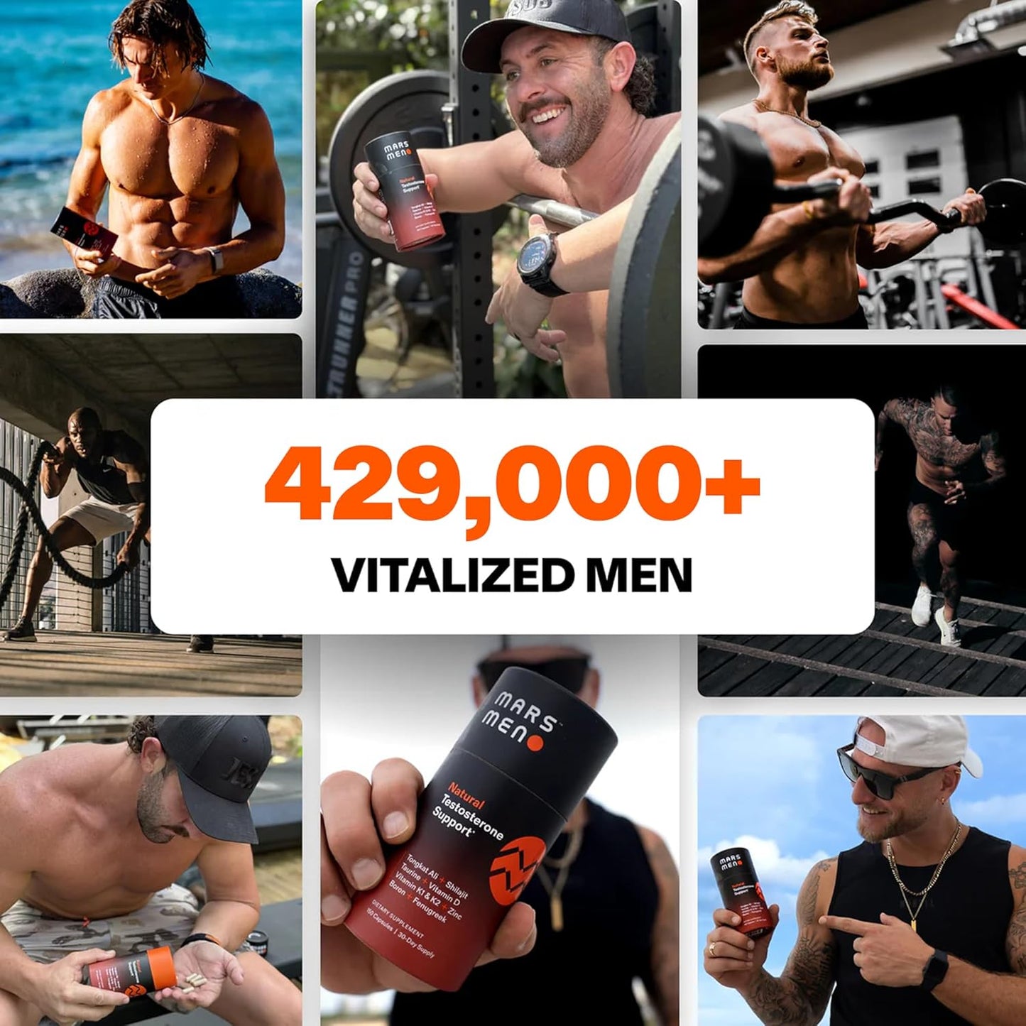 MARS MEN Testosterone Booster for Men