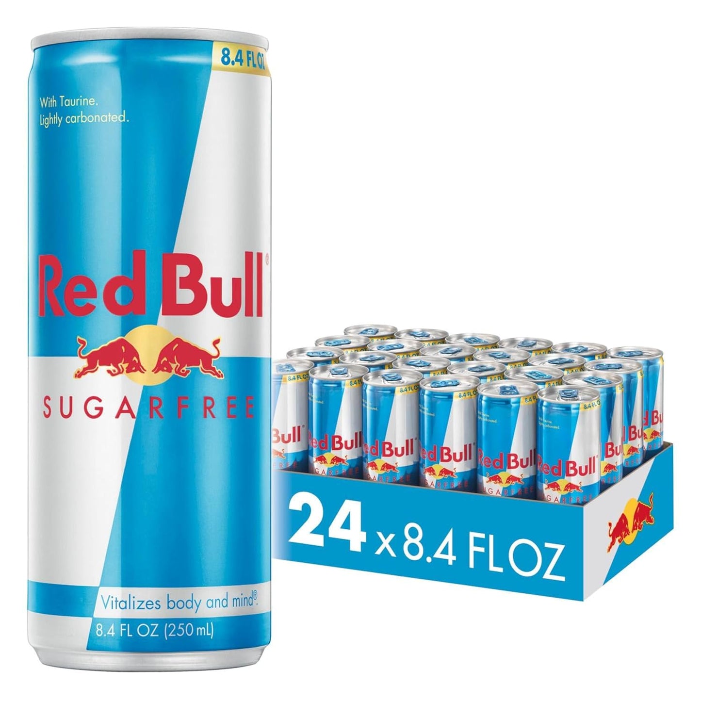 Red Bull Sugar Free Energy Drink, Pack of 24 Cans