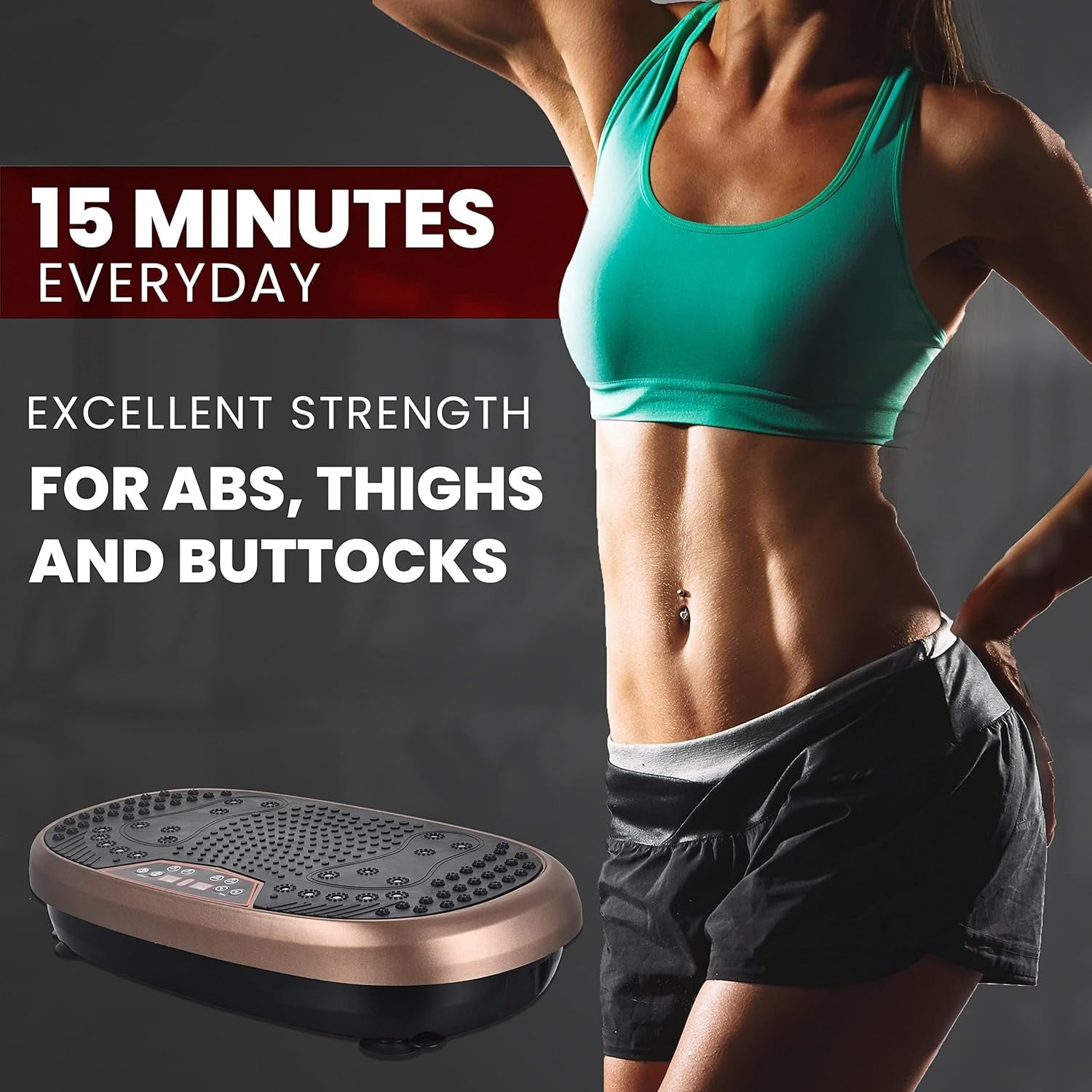 EILISON FitMaxx 3D XL Vibration Plate Exercise Machine