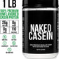 NAKED Casein - 1Lb Micellar Casein Protein