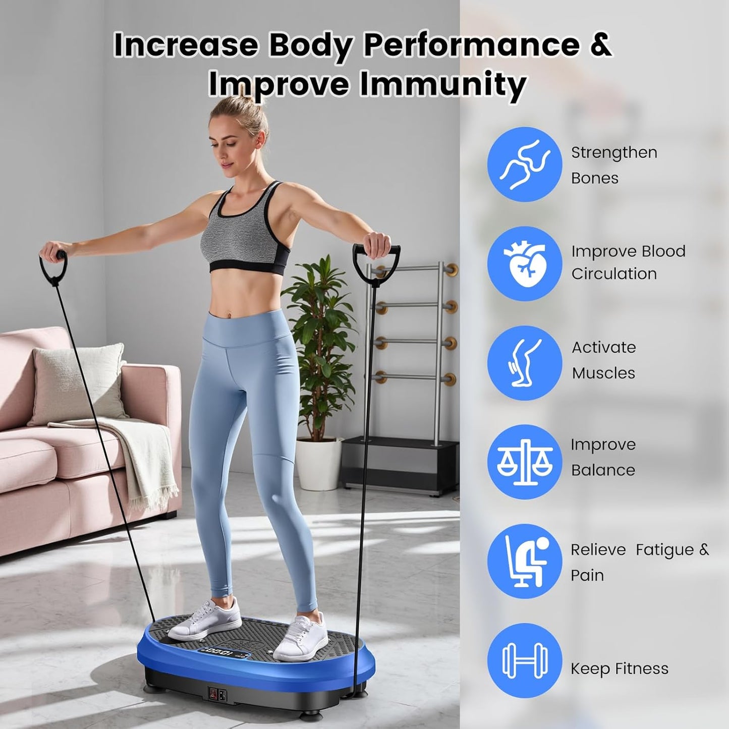 HVX Vibration Plate Exercise Machine