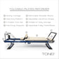 Tone Fitness Foldable Pilates Reformer – Portable Pilates Machine with Adjustable Resistance Bands