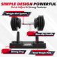 Keppi Adjustable Dumbbells Set - 25lb/50lb