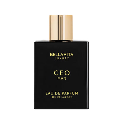 Bellavita Luxury CEO Man Eau De Parfum for Men, 3.4 Fl Oz (100 Ml)