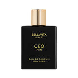 Bellavita Luxury CEO Man Eau De Parfum for Men, 3.4 Fl Oz (100 Ml)